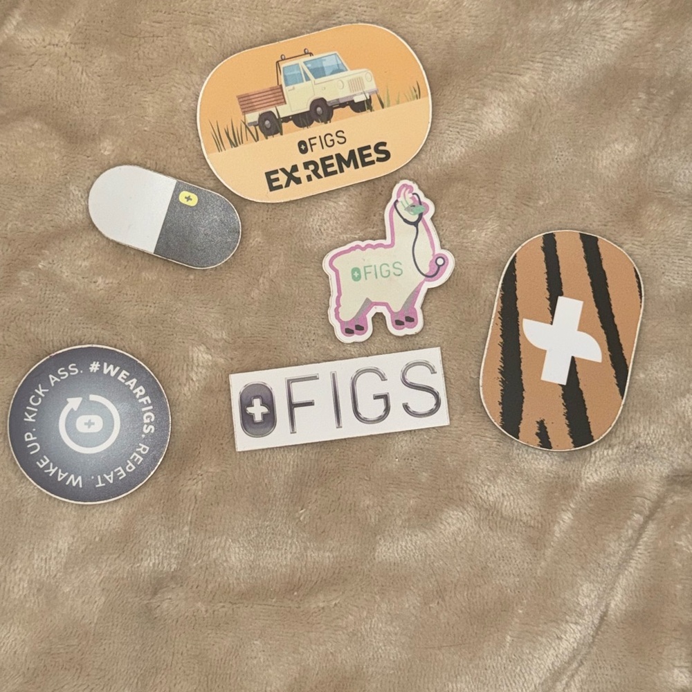 Figs Stationery Sticker Set - Multicolor